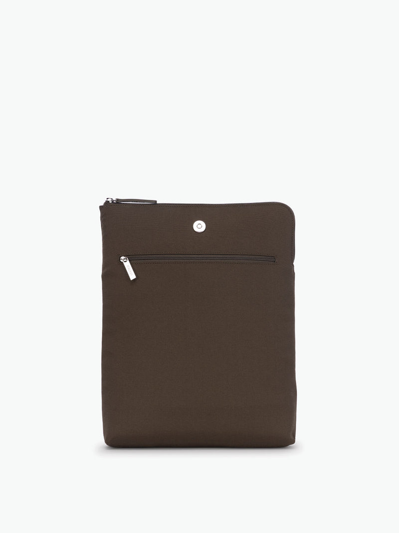 Removeable insert of the CALPAK Haven 14" Haven Laptop Tote in dark brown Mushroom