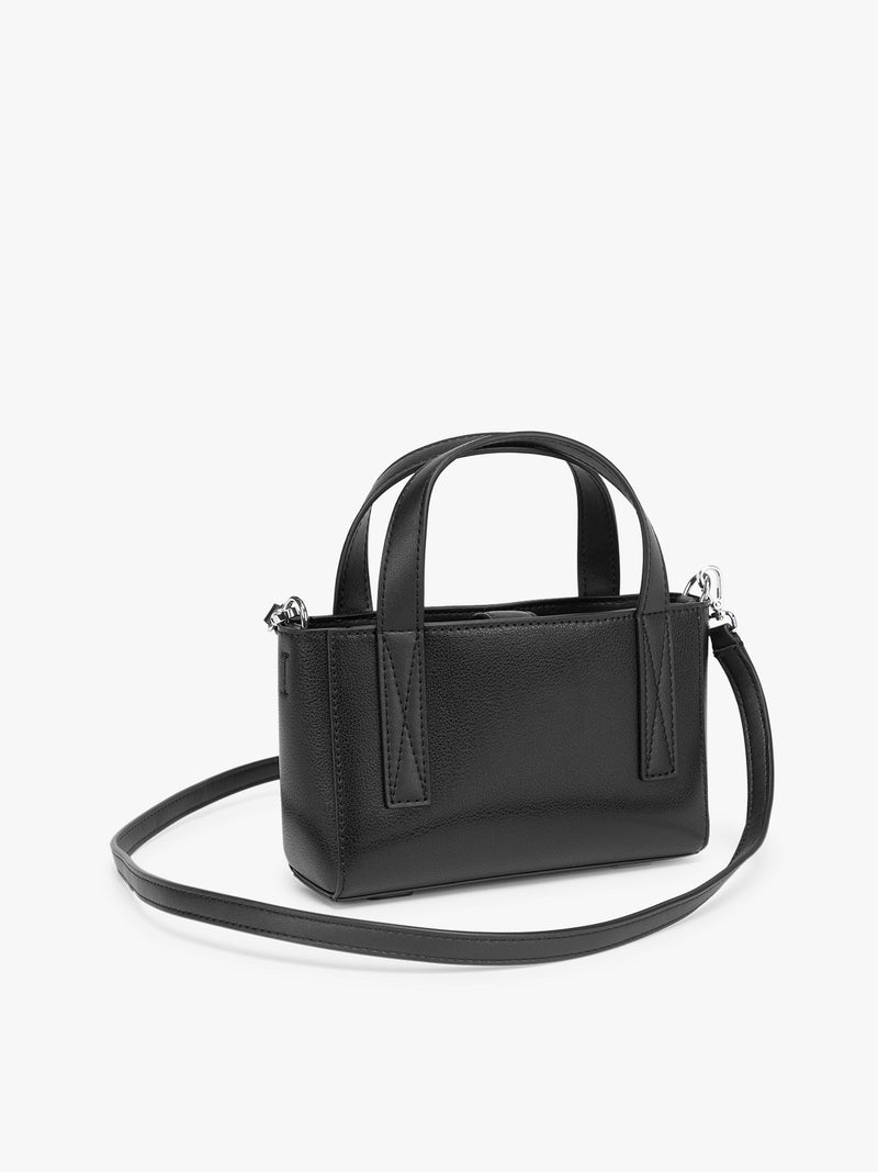 CALPAK Haven Mini Crossbody Bag in Black side view