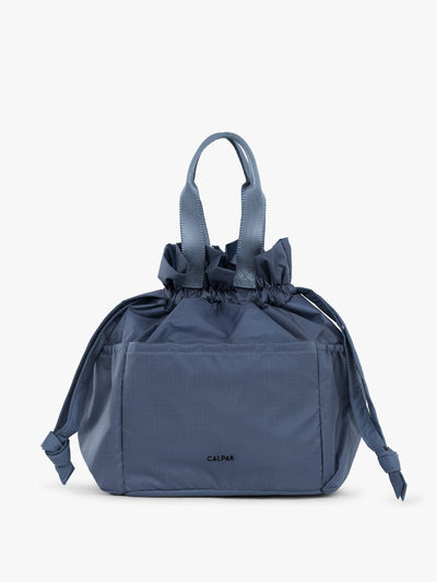 CALPAK Insulated Lunch Bag in blue Indigo; ALB2001-INDIGO view 1