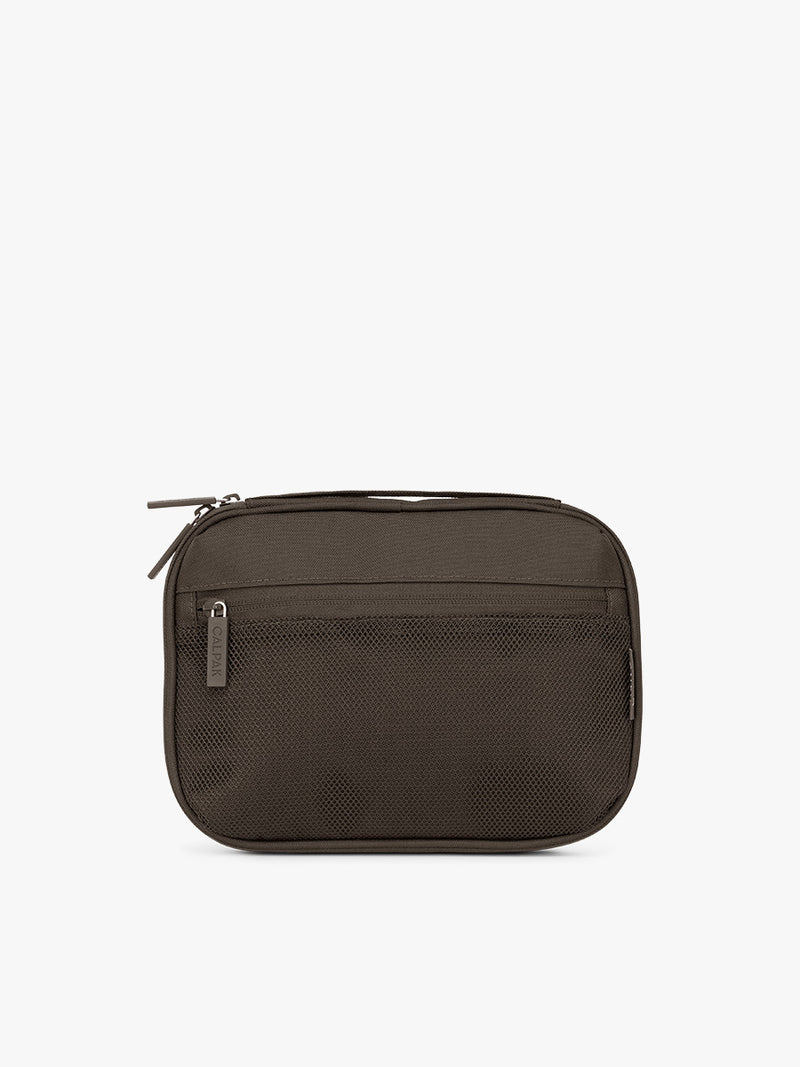 CALPAK Tech Organizer in brown Mushroom