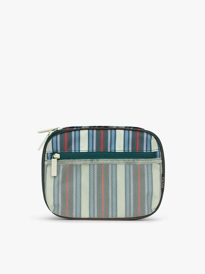 CALPAK Tech Organizer in multicolor stripes; ATC2001-RIVIERA-STRIPE view 1