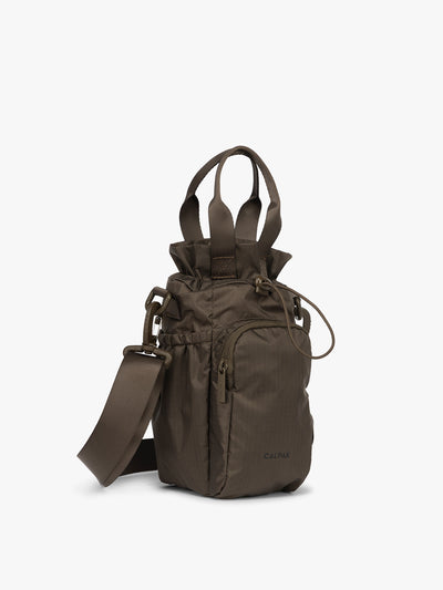 CALPAK Water Bottle Holder in brown Mushroom; AWH2101-MUSHROOM view 1
