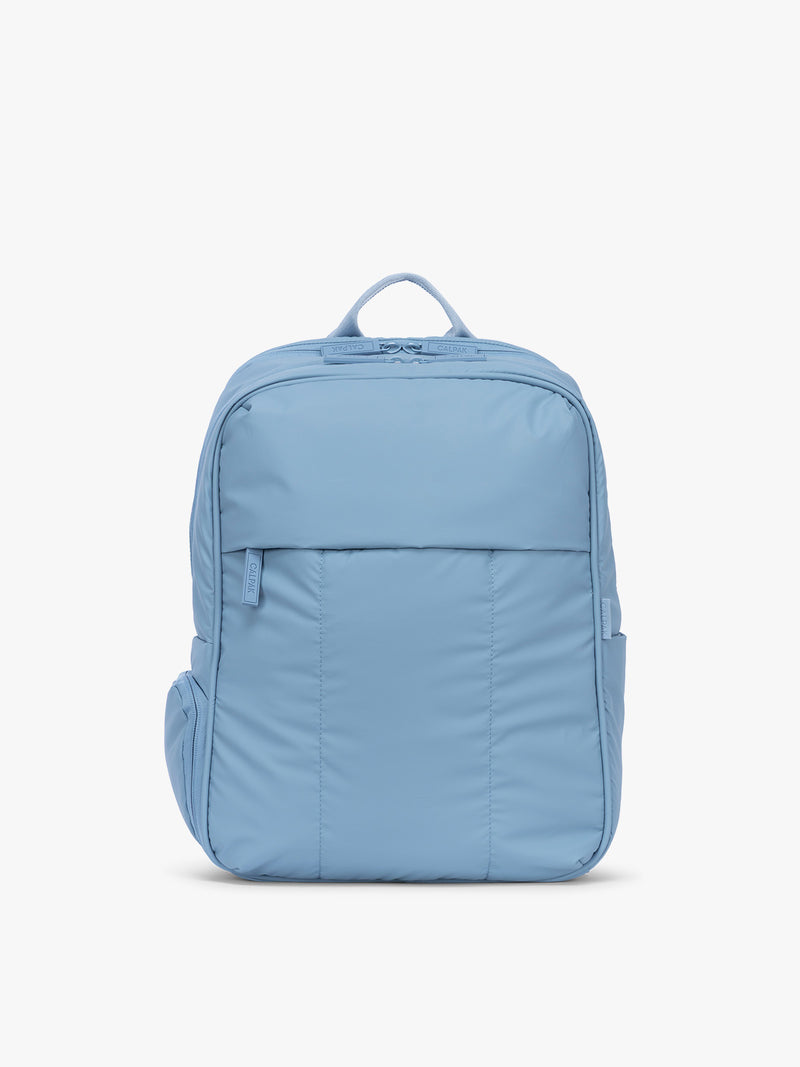 CALPAK Luka 15" Backpack in light blue French Blue