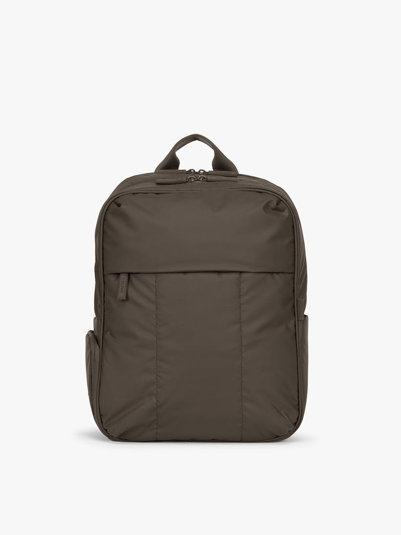CALPAK Luka 15" Backpack in brown Mushroom