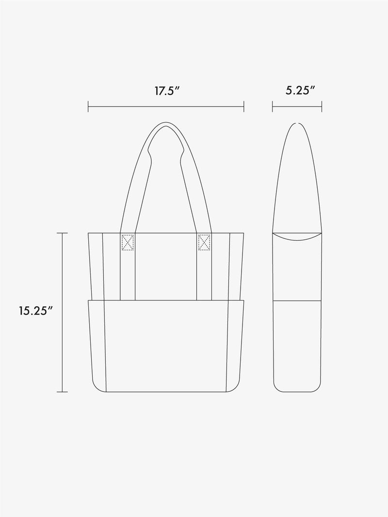 Technical drawing of a product with dimensions labeled on a white background