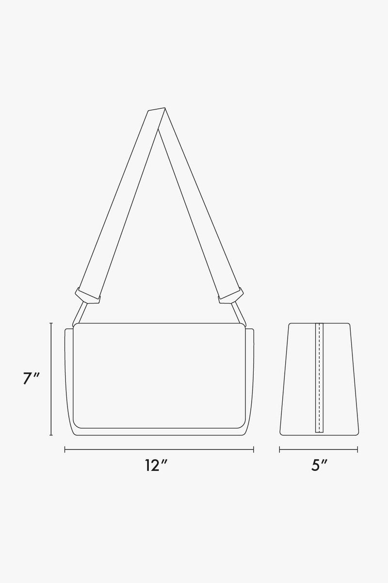 CALPAK convertible stroller caddy crossbody dimensions