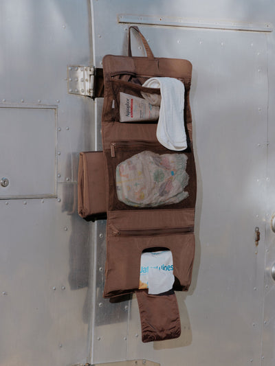 CALPAK Diaper Changing Organizer in red Tomato; CPB2402-TOMATO view 2