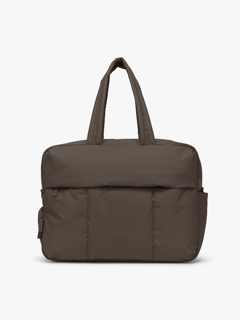 CALPAK Luka Large Duffel in brown Mushroom