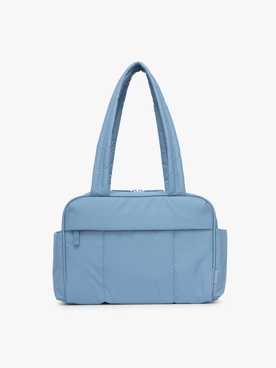 CALPAK Luka Mini Duffel in light blue French Blue; DLM2501-FRENCH-BLUE view 1