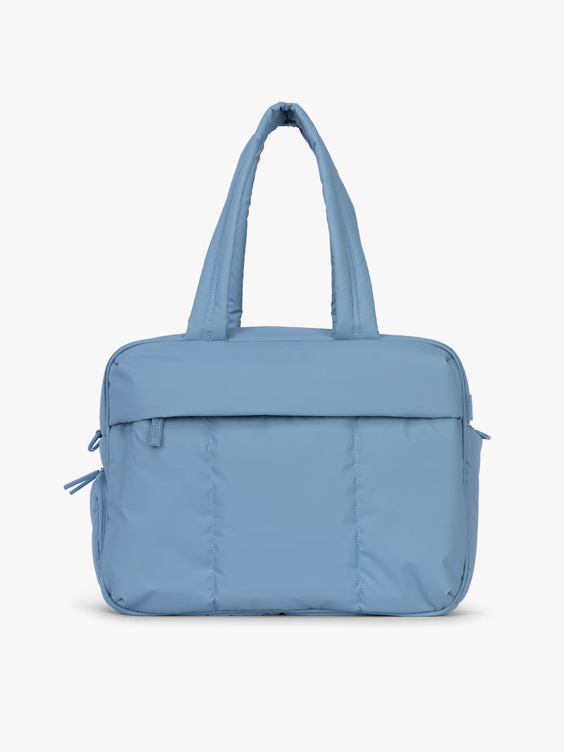 CALPAK Luka Duffel in light blue French Blue