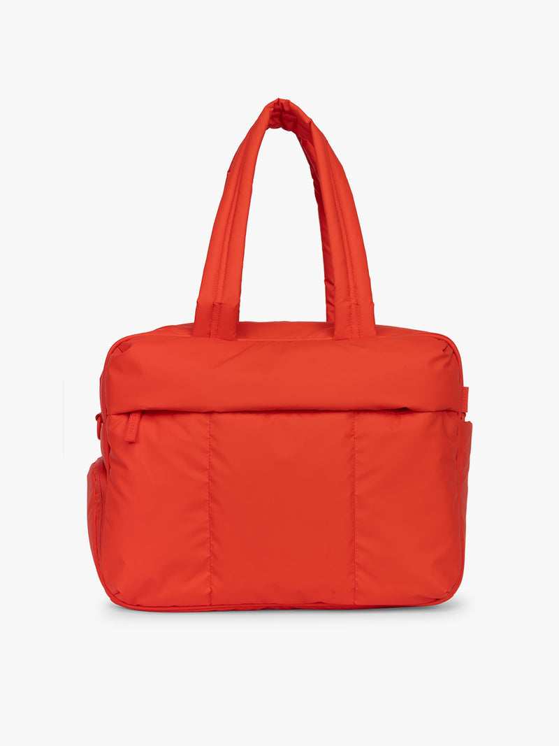 CALPAK Luka Duffel in red Tomato