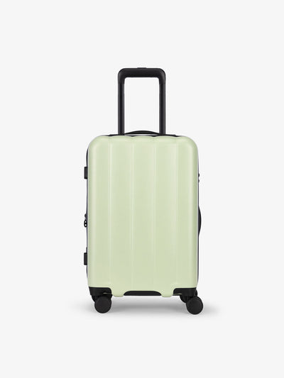 CALPAK Pacific blue carry-on luggage made from an ultra-durable polycarbonate shell and expandable by up to 2 in daisy; LCO1020-DAISY view 1