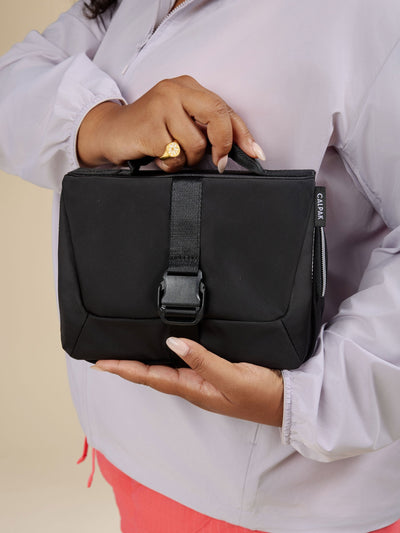 CALPAKS Black Dopp kit; TFH2401-BLACK view 2