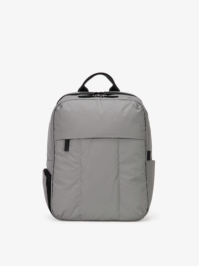 CALPAK Luka laptop backpack in grey; BPL2001-IRON view 1