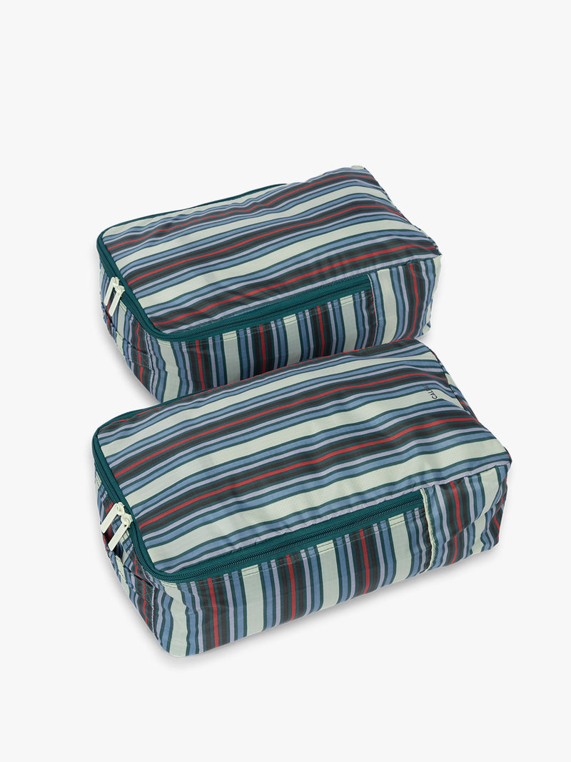 CALPAK Shoe Cubes in Riviera Stripe