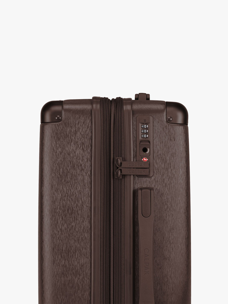 CALPAK Ambeur 3pc set in brown walnut