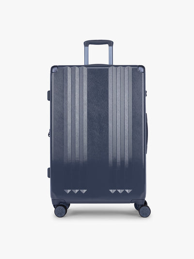 CALPAK Ambeur Large Luggage in dark blue metallic Indigo; LAM1028-INDIGO view 1