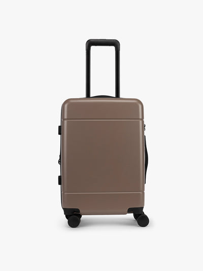 CALPAK Hue Carry On Luggage in brown Chocolate; LHU1020-NP-CHOCOLATE view 1