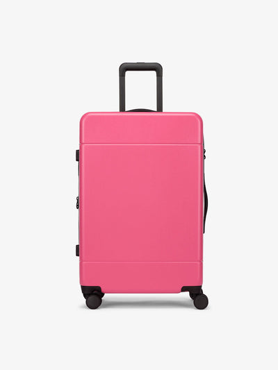 CALPAK Hue medium 26 inch hardside luggage in pink dragonfruit; LHU1024-DRAGONFRUIT view 1