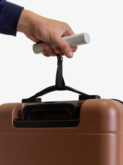 CALPAK Battery Free Luggage Scale in gray view 2
