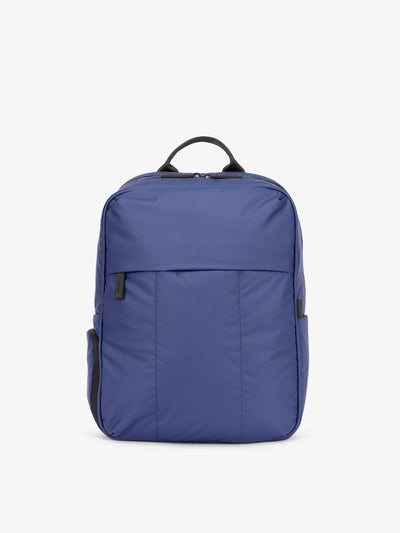 CALPAK Luka Laptop Backpack for school in navy blue; BPL2001-NAVY view 1