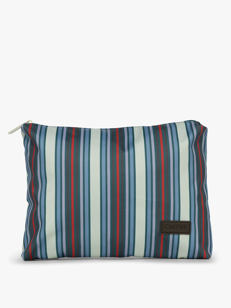 Envelope of CALPAK 5pc Packing Cubes Set in multicolor stripe