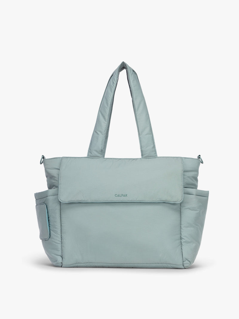 CALPAK Diaper Tote bag in light blue BLUEBELL