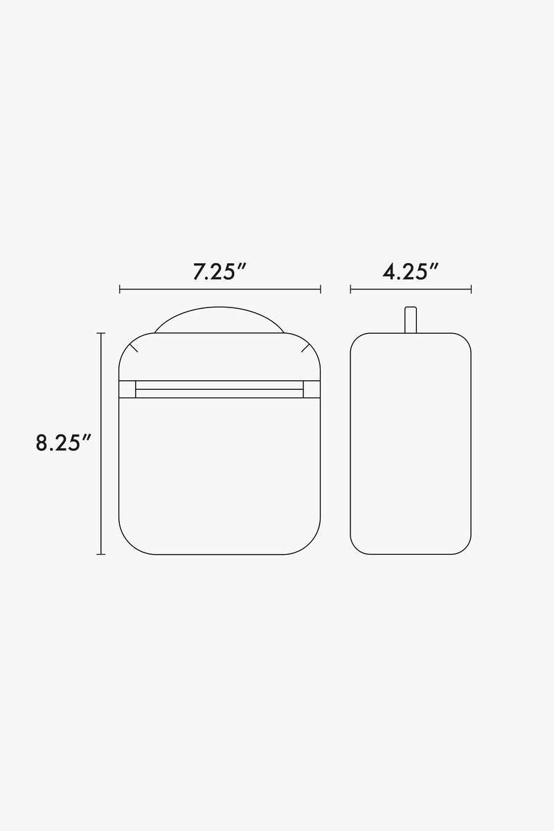 CALPAK Everything Cube line drawing