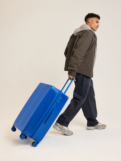 CALPAK Ambeur Large Luggage in dark blue Cobalt; LAM1028-COBALT view 2