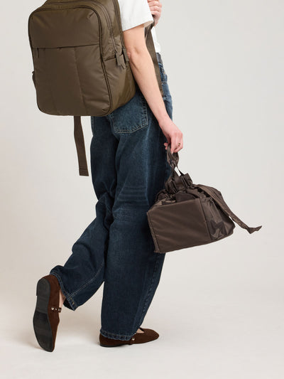 CALPAK Insulated Lunch bag brown Mushroom; ALB2001-MUSHROOM view 2